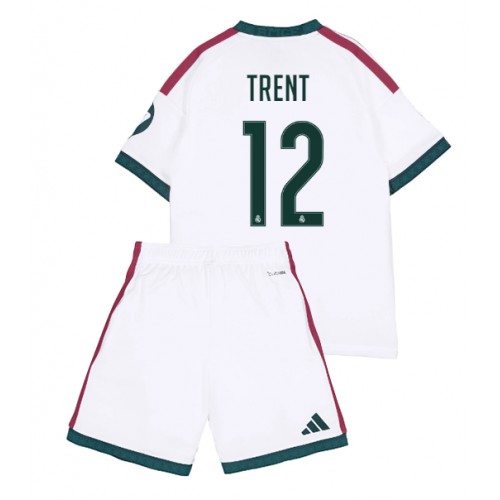 Real Madrid Alexander-Arnold #12 Hjemme Trøje Børn 2026-27 Kortærmet (+ Korte bukser)